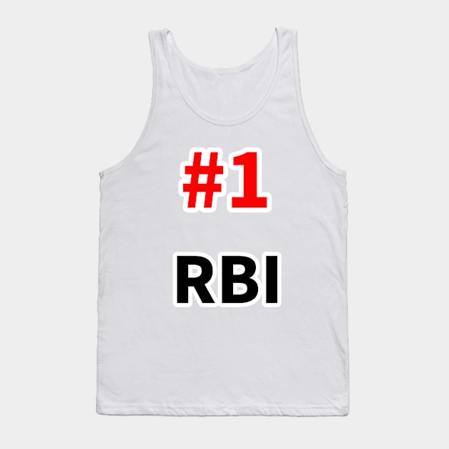 number one rbi Tank Top by NumberOneEverything